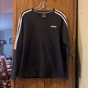 Adidas Black Striped Sweater (M/L)